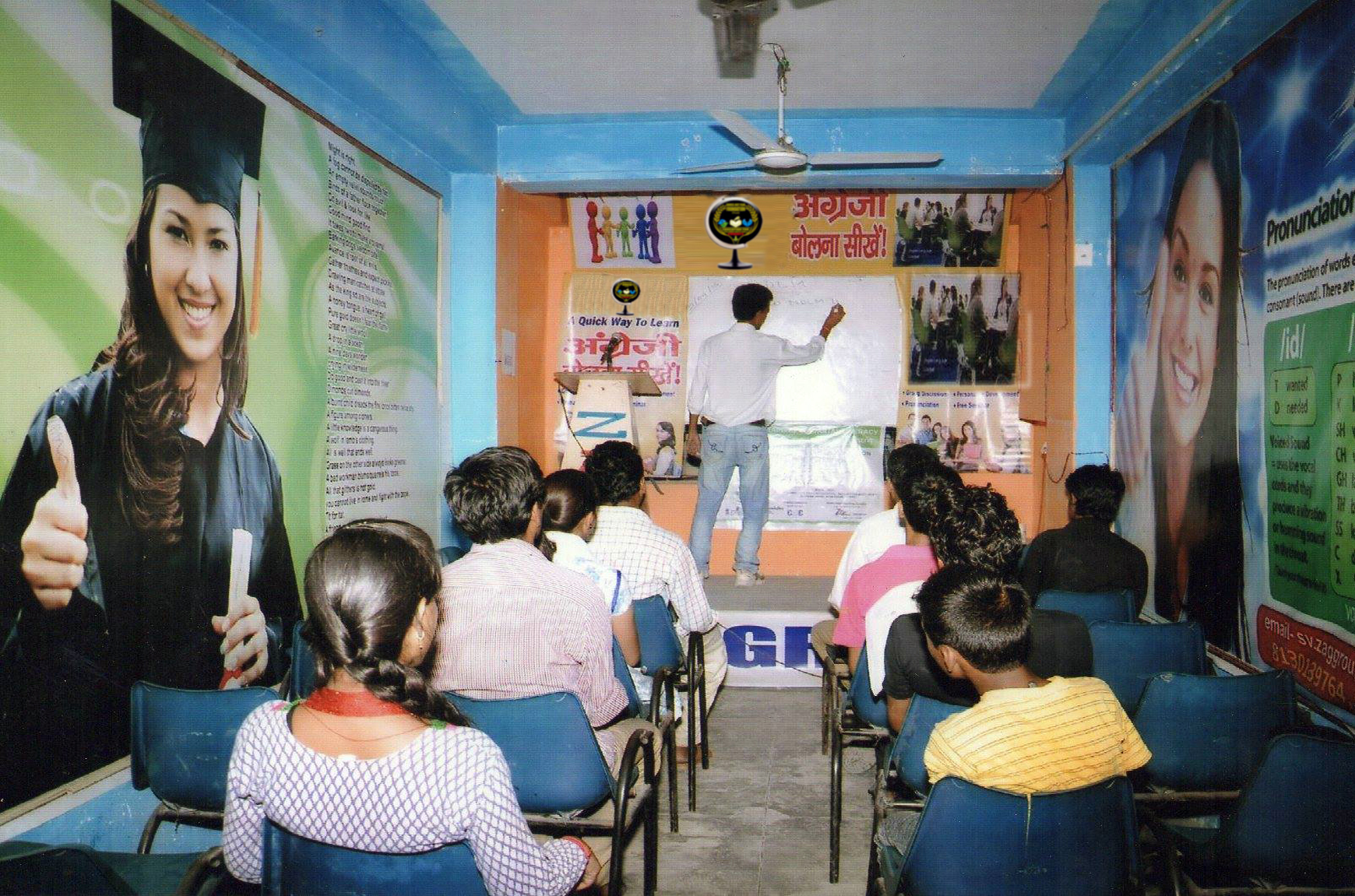 Confident man with tousled hair wearing a leather jacket